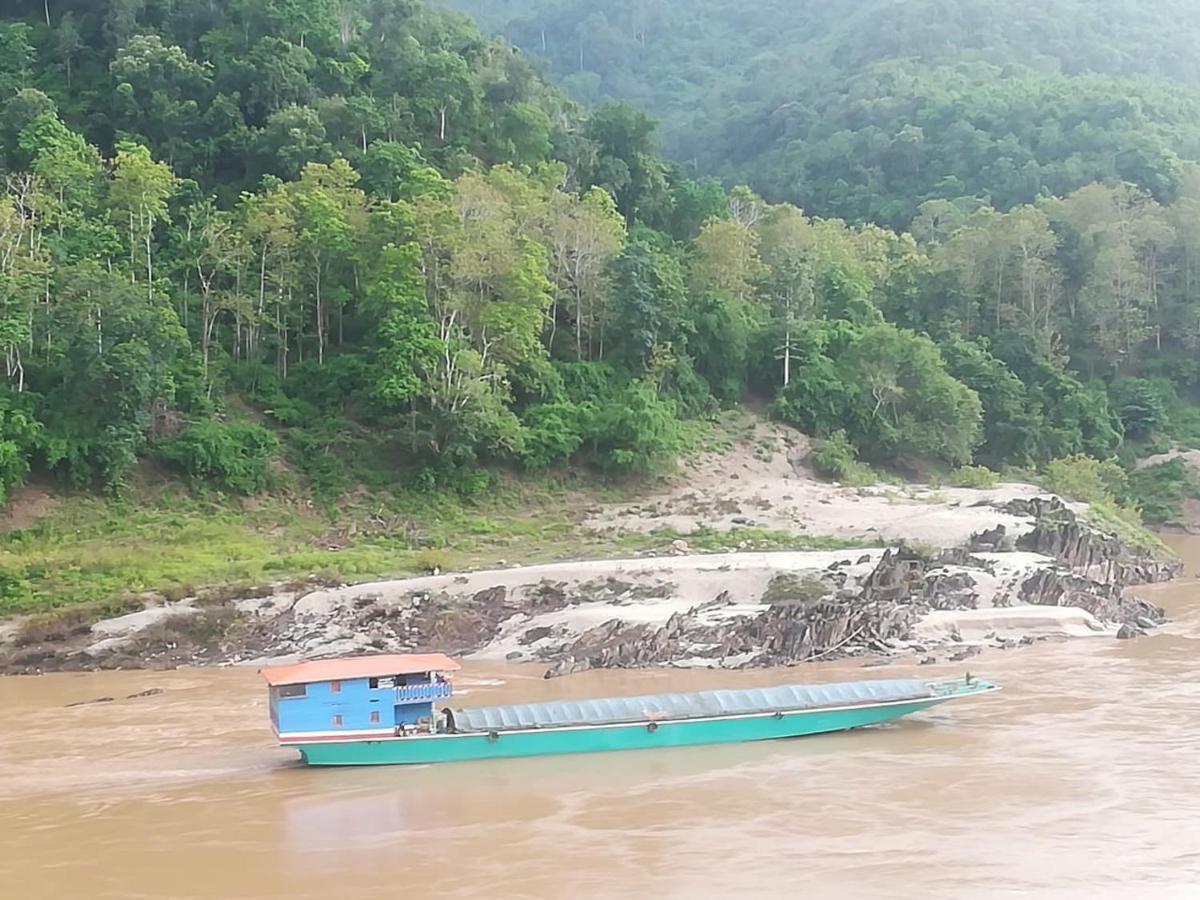 Apartament Mekong Backpackers Muang Pakbèng Zewnętrze zdjęcie